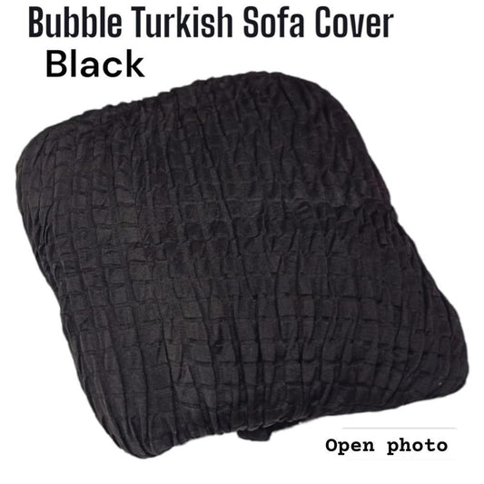 Premium Turkish Bubble Sofa Cover – Luxury Stretchable Fit | Export Quality Gray Colour