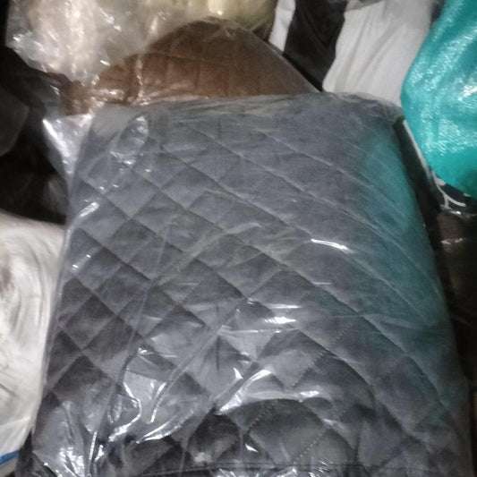 Premium Ultrasonic Quilted Sofa Cover – Ultra Soft & Durable Protector - Gray  Colour